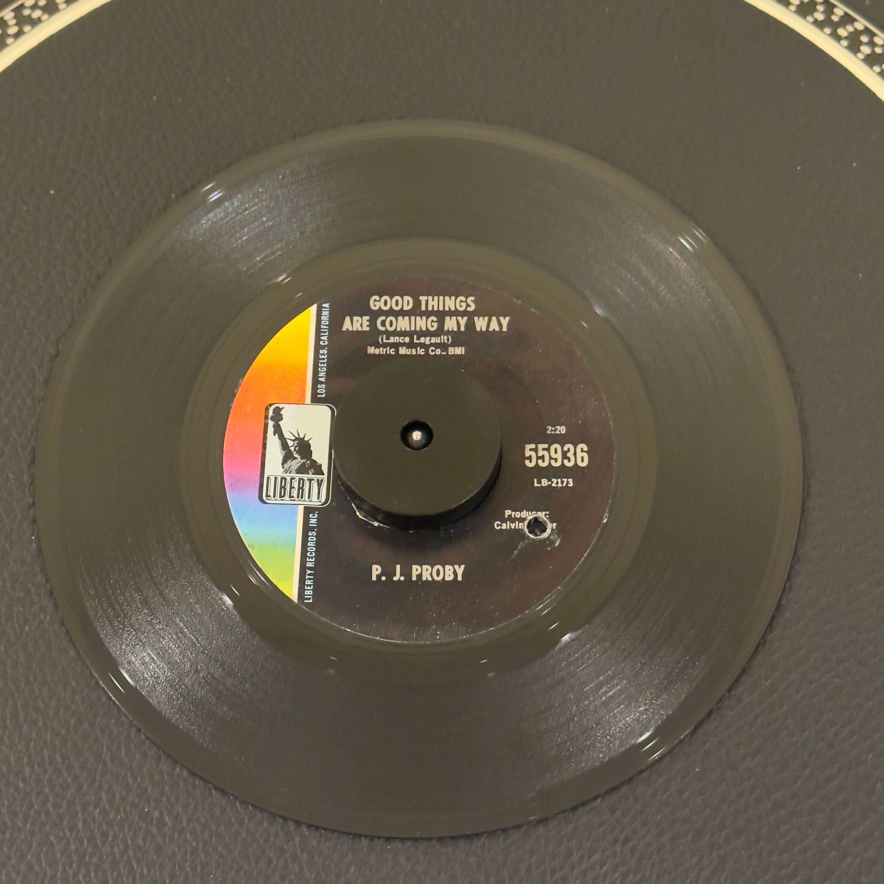P.J. Proby - Niki Hoeky / Good Things Are Coming My Way