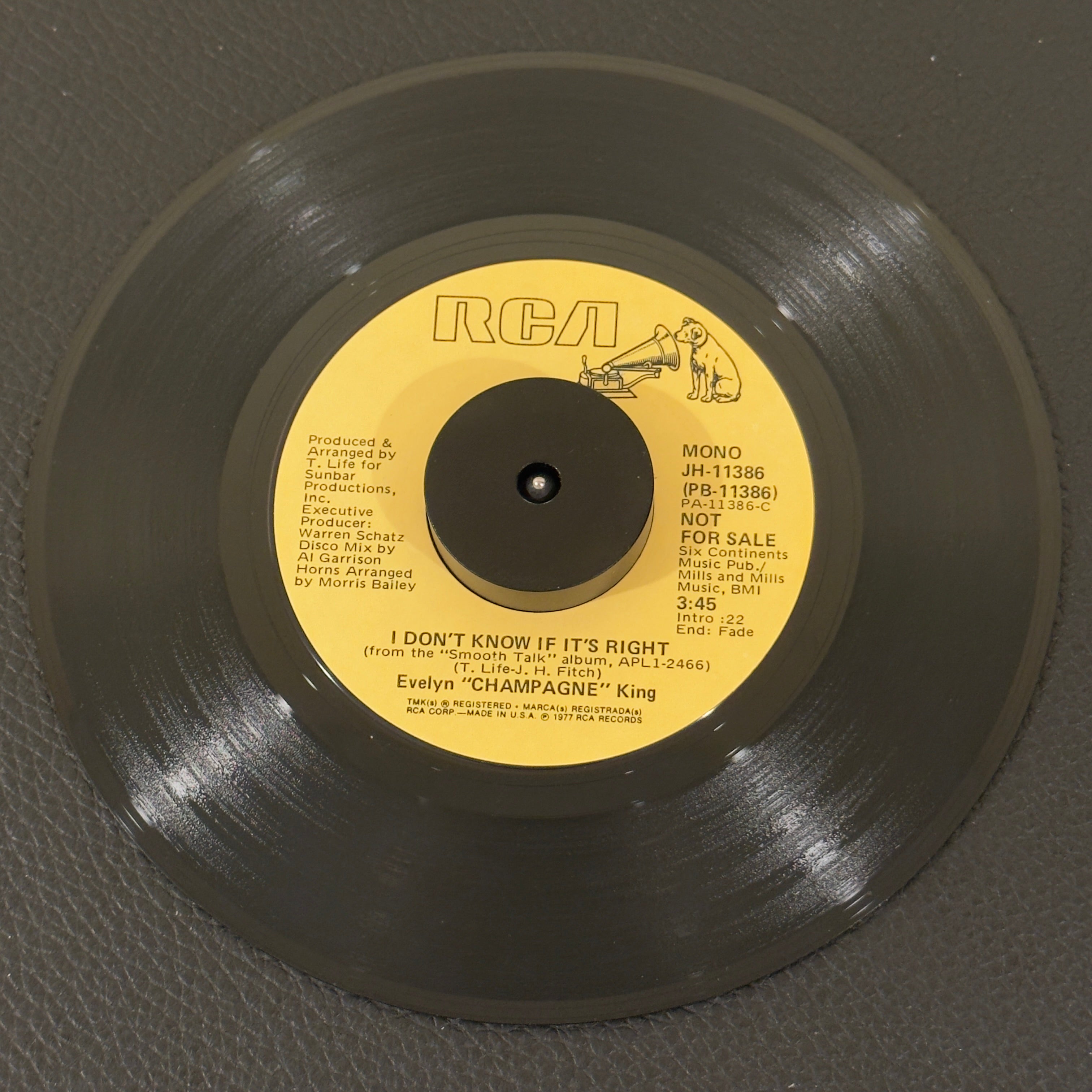 Evelyn "Champagne" King - I Don't Know If It's Right / I Don't Know If
