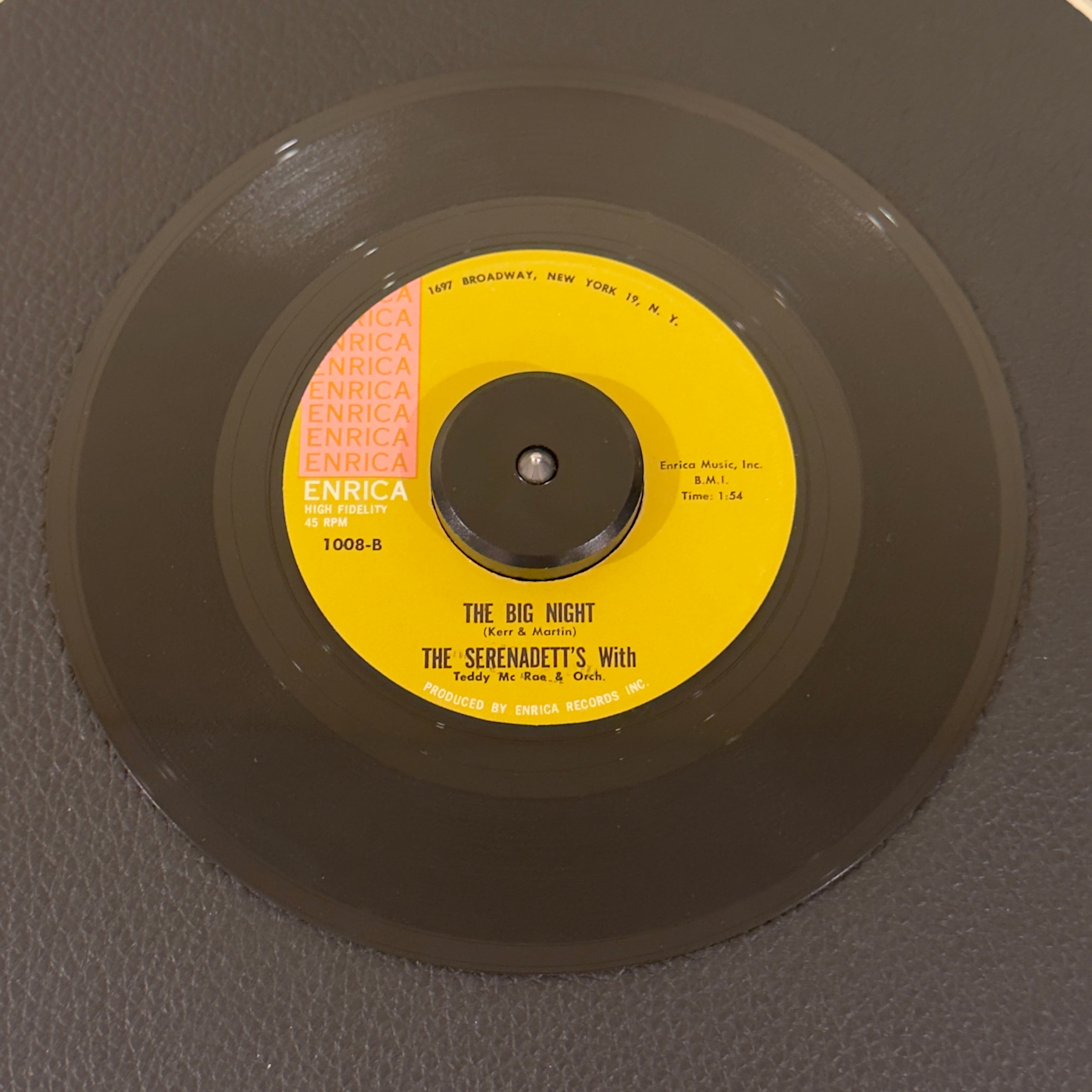 Serenadett's - With Teddy Mc Rae & Orch. - Boy Friend / The Big Night