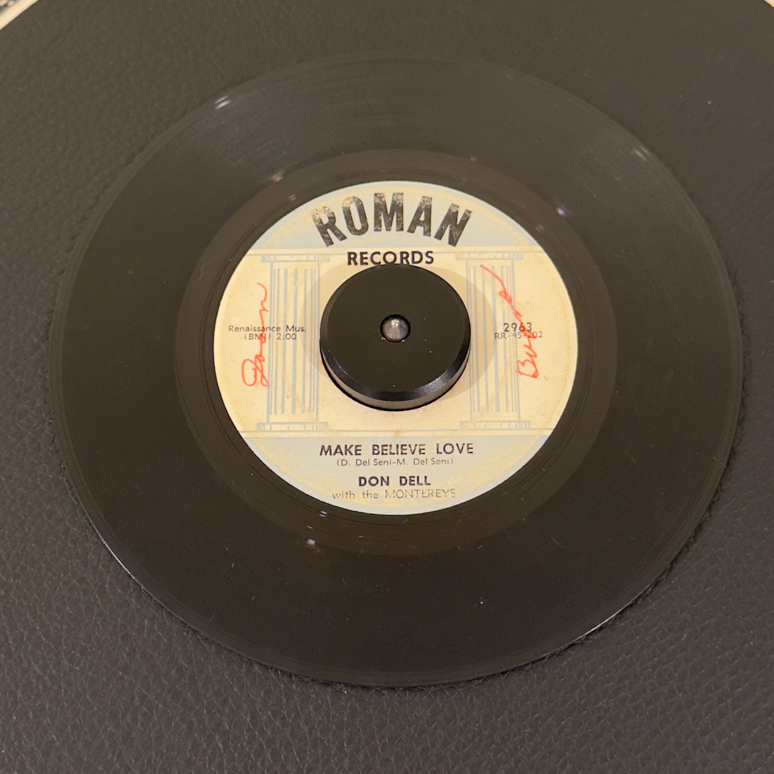 Don Dell - I Want You, I Need You, I Love You / Make Believe Love