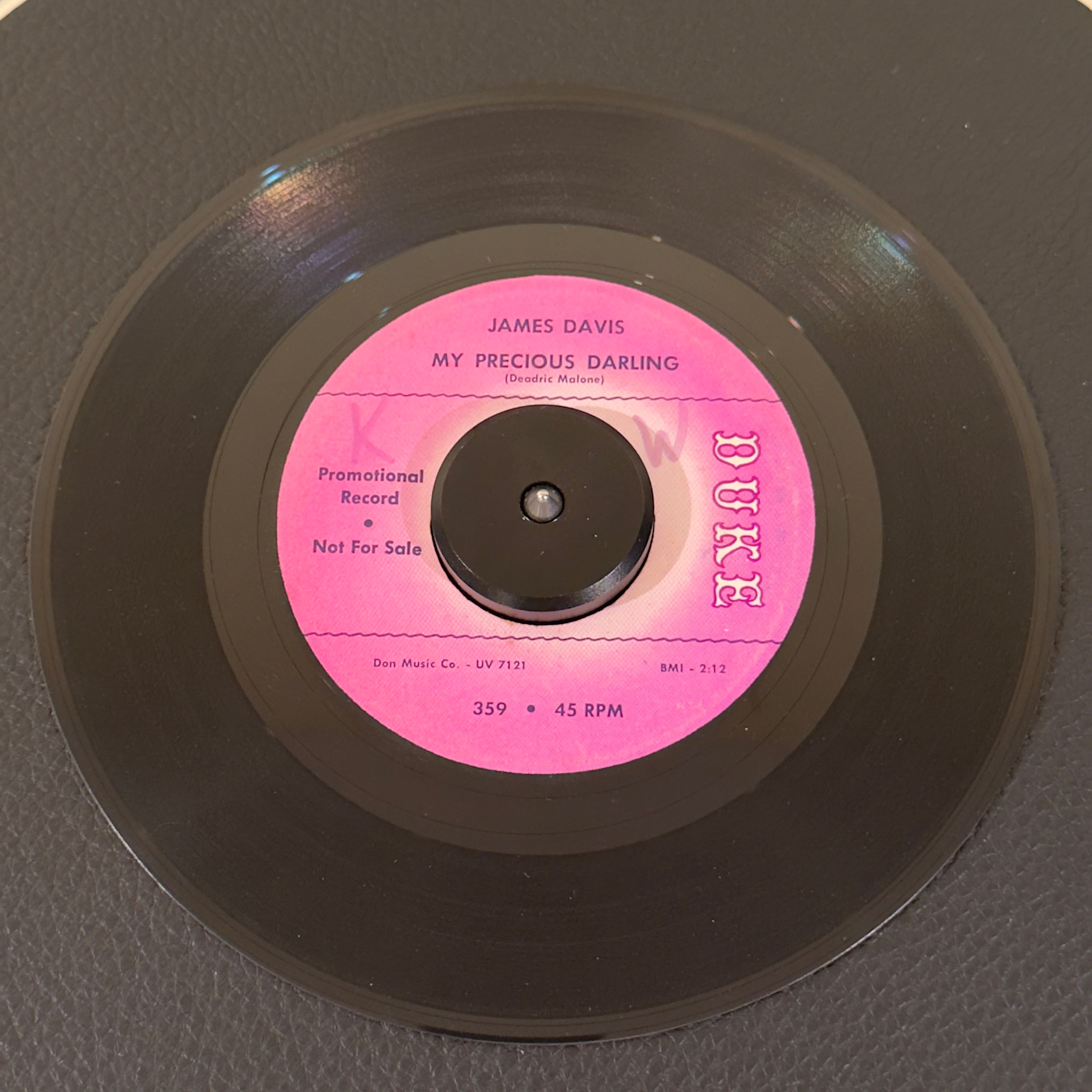James Davis - I'm Gonna Tell It On You / My Precious Darling