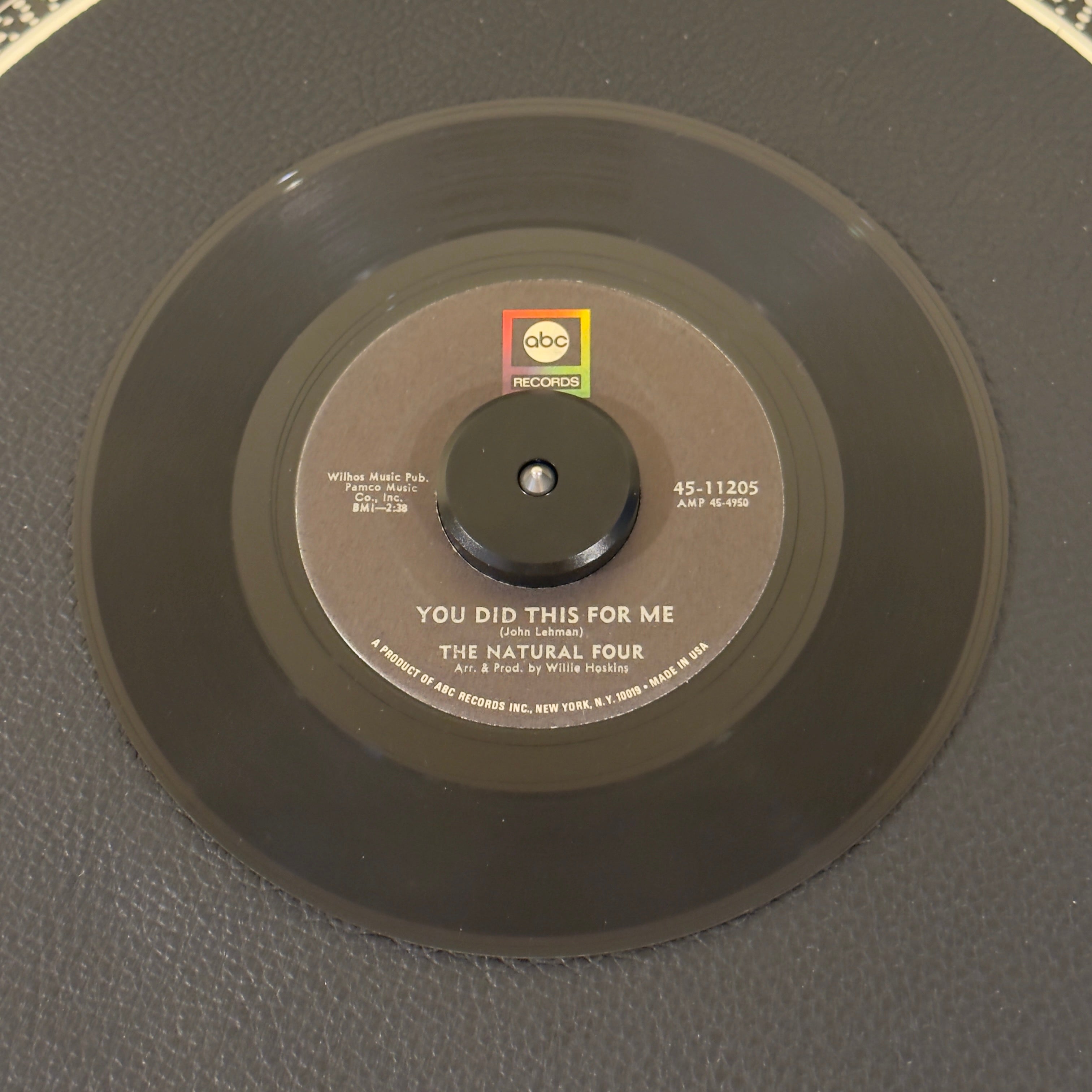 Natural Four - Why Should We Stop Now / You Did This For Me