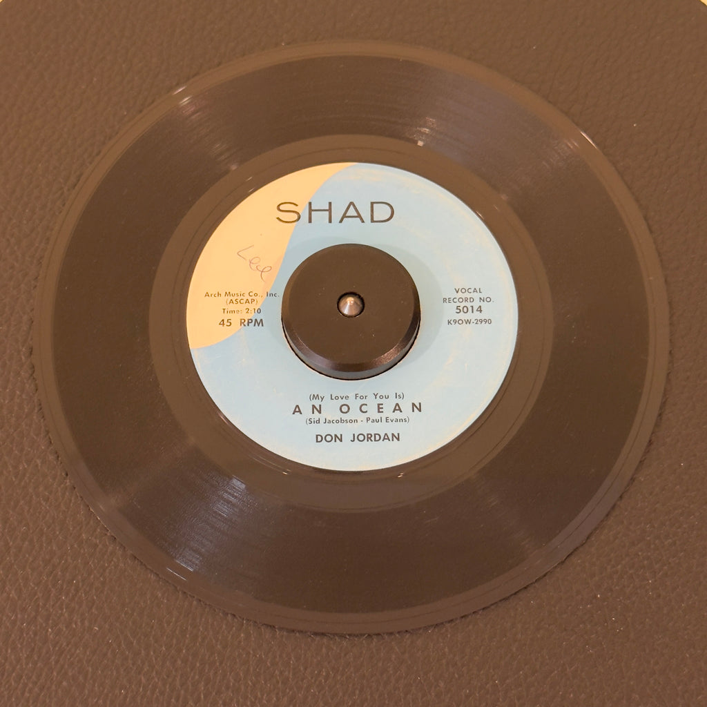 Don Jordan - Hypnotized / (My Love For You Is) An Ocean