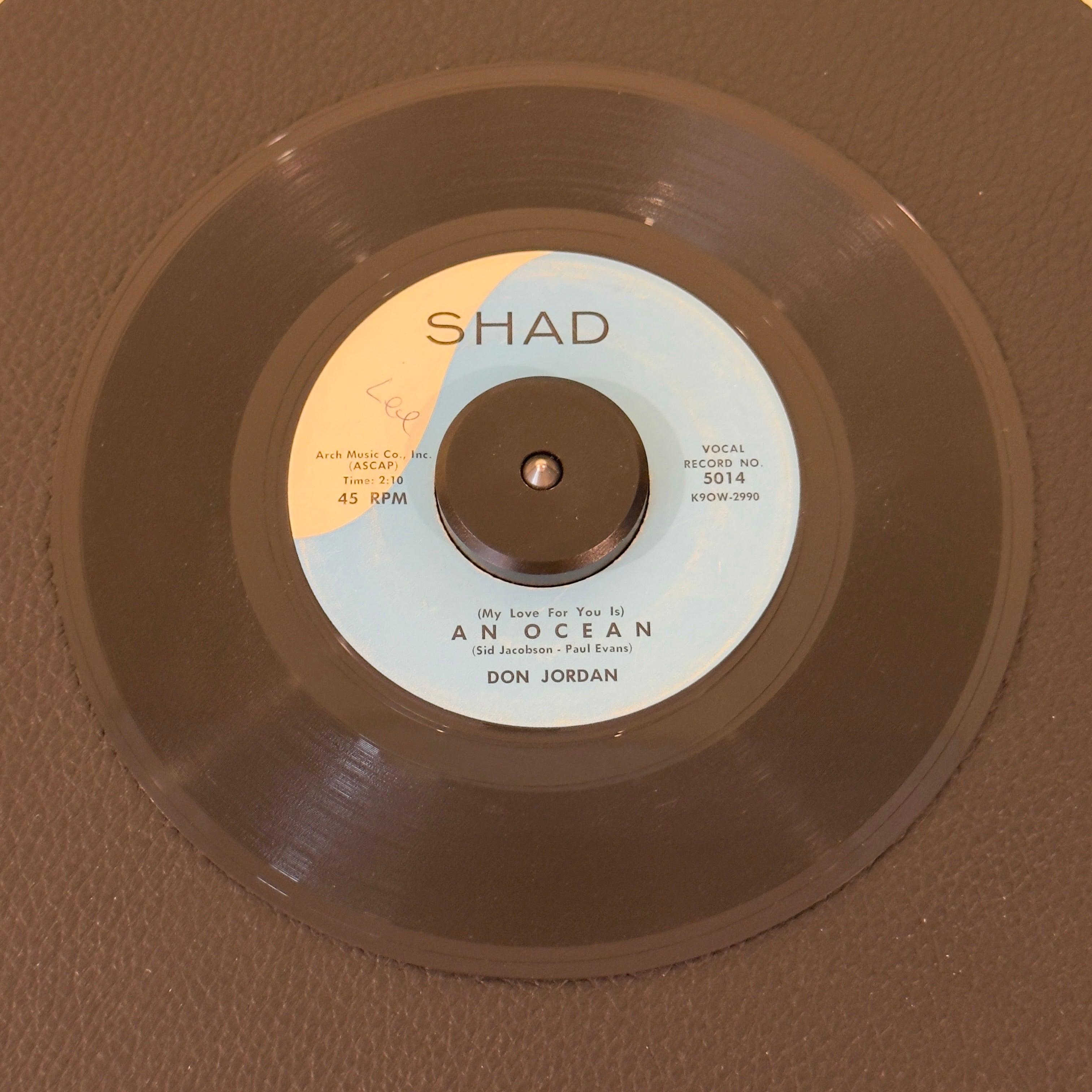 Don Jordan - Hypnotized / (My Love For You Is) An Ocean