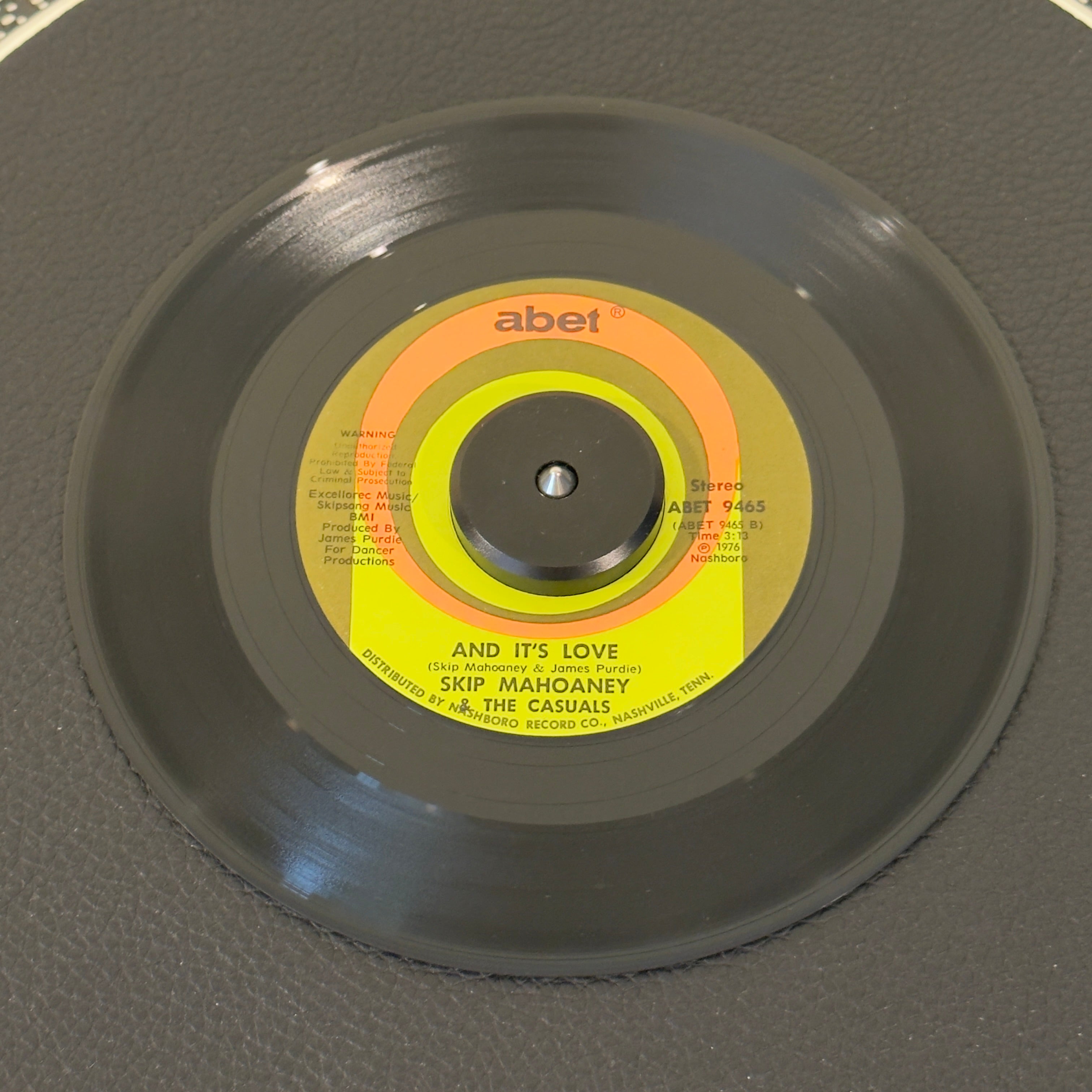 Skip Mahoaney & The Casuals - Where Ever You Go / And It's Love