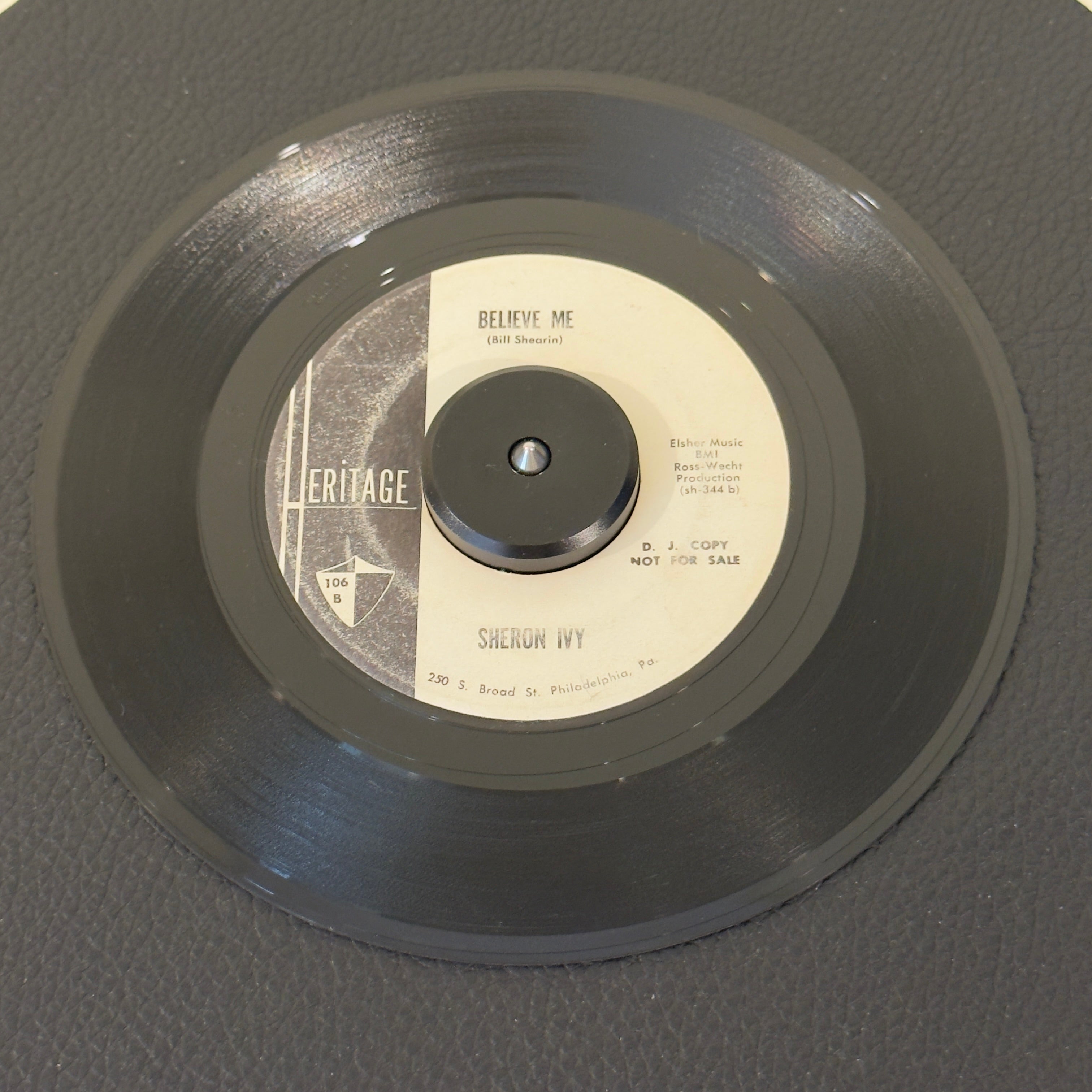 Sheron Ivy - I Need You / Believe Me