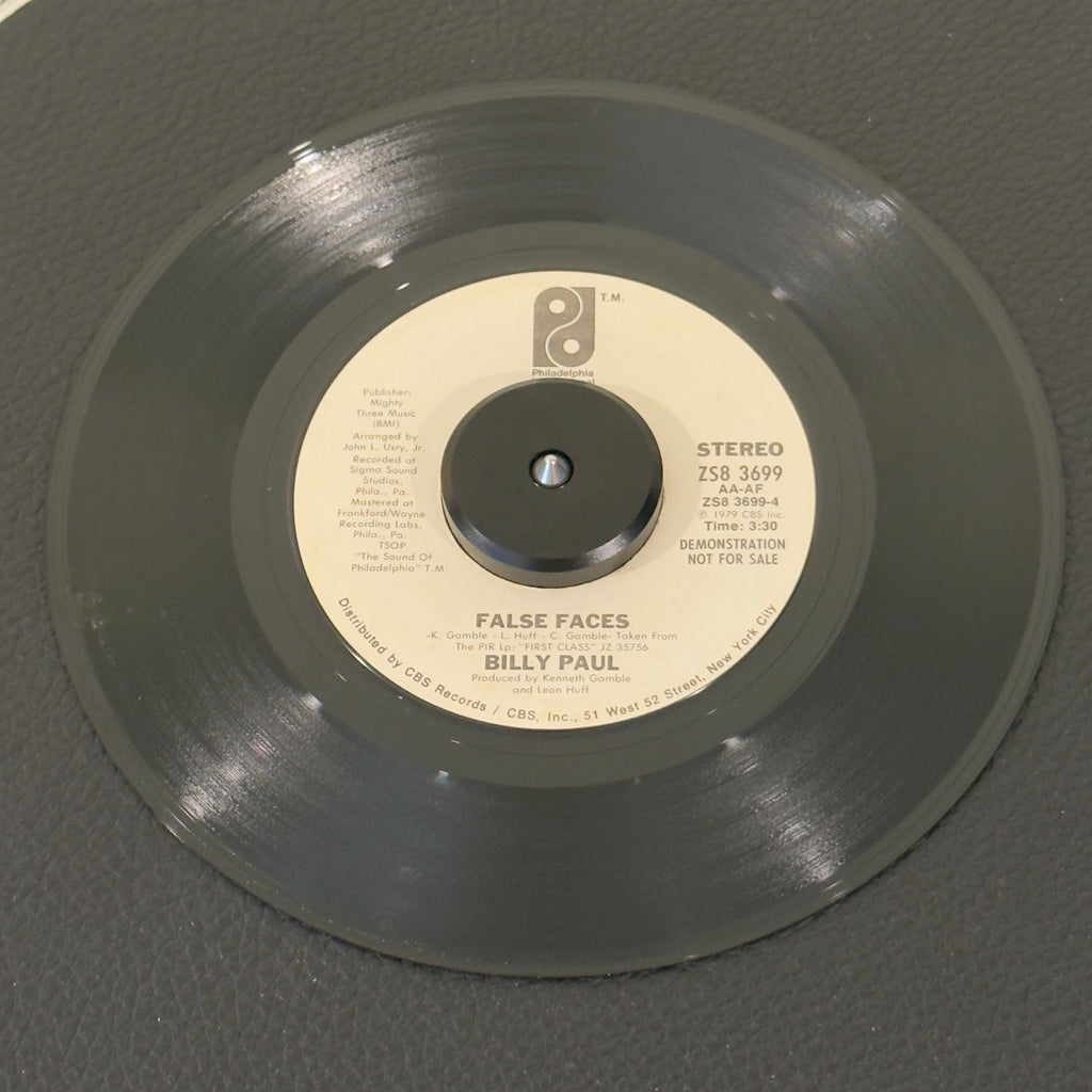 Billy Paul - I Gotta Put This Life Down / False Faces