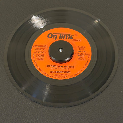 Conservatives, The – Happiness (Take Your Time) / Theme From Happiness record