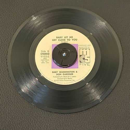 Baby Washington & Don Gardner - Forever / Baby Let Me Get Close To You