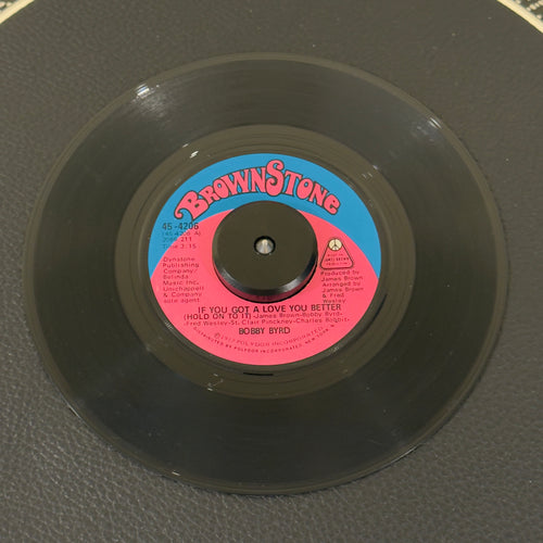 Bobby Byrd – If You Got A Love You Better (Hold On To It) / You've Got To Change Your Mind record