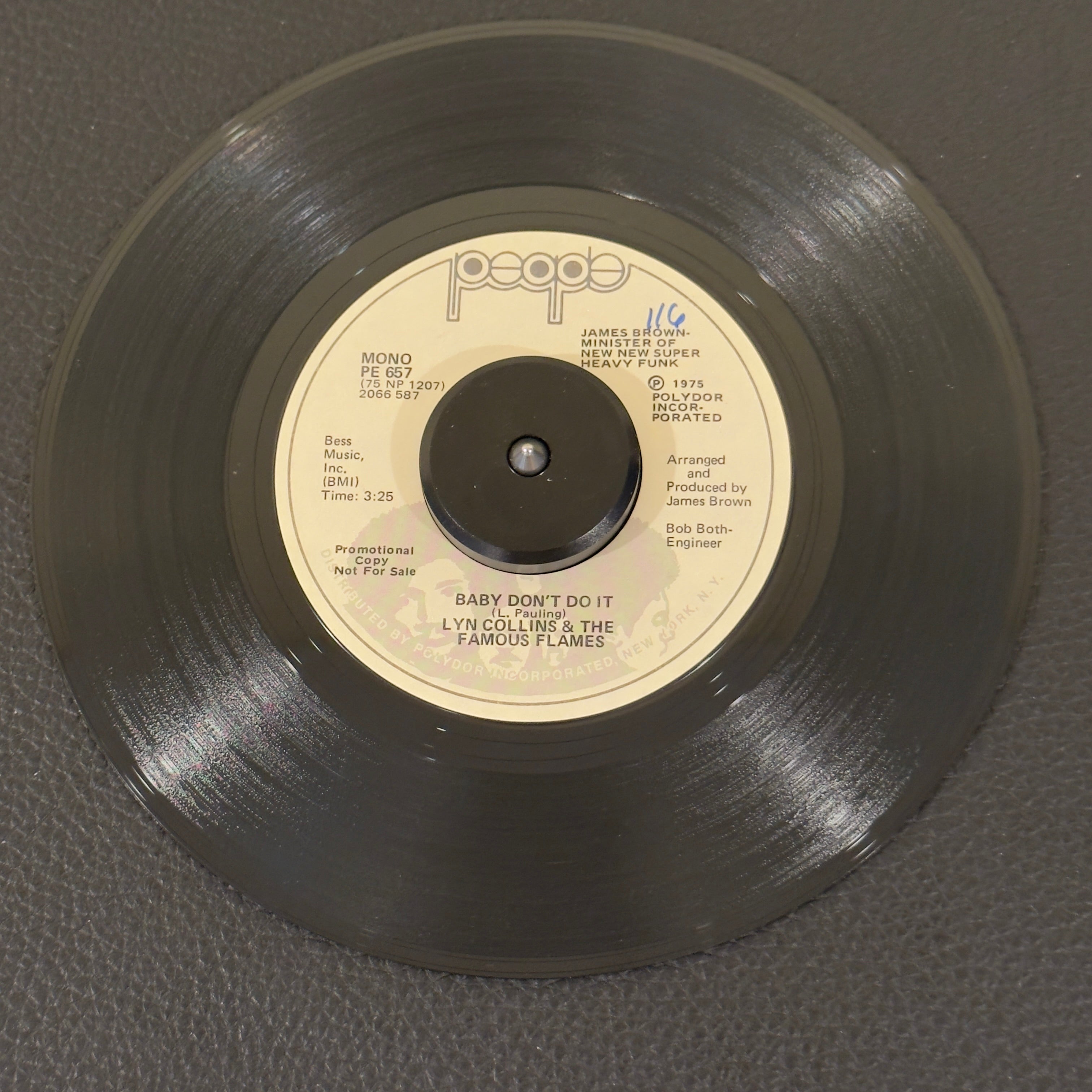 Lyn Collins & The Famous Flames - Baby Don't Do It / Baby Don't Do It