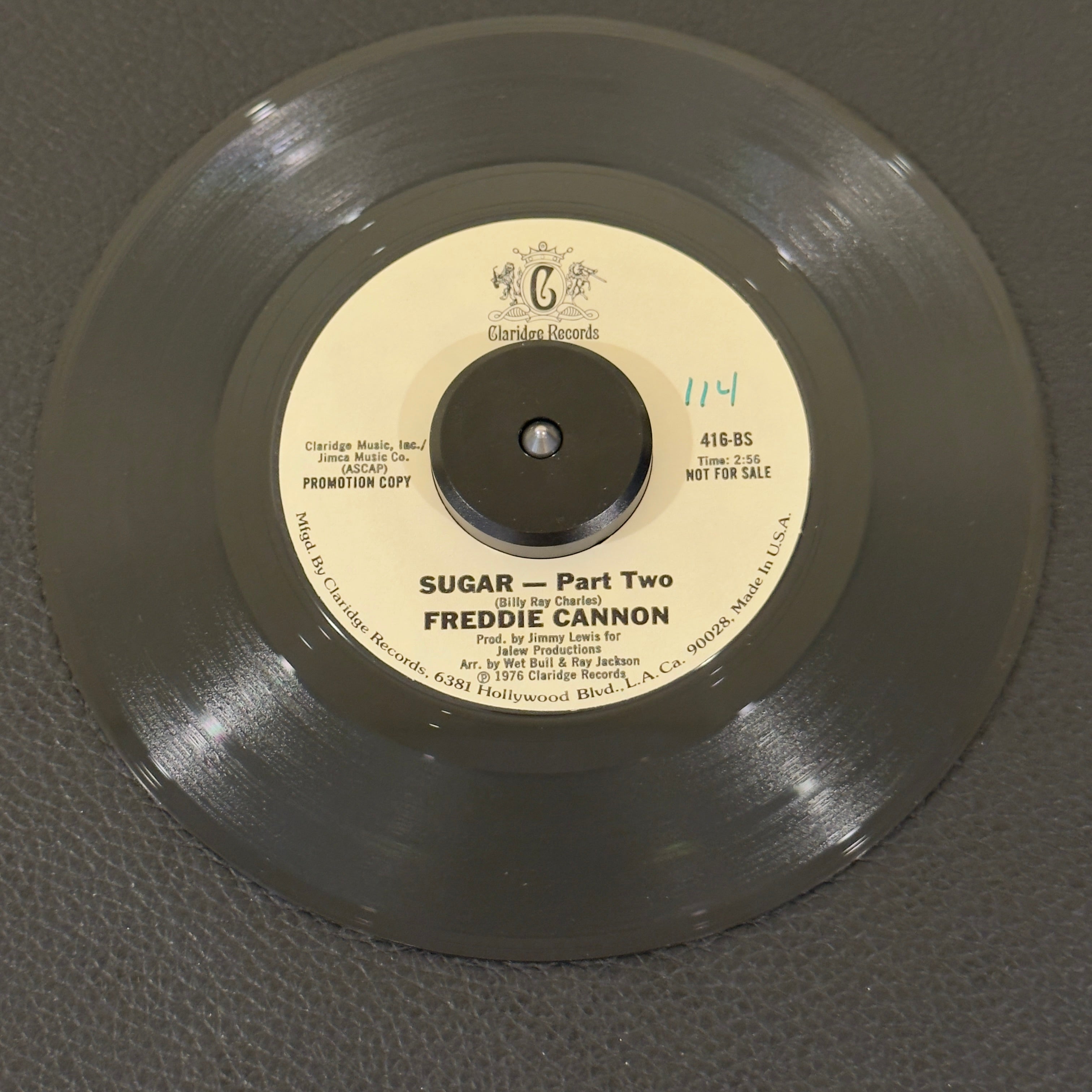 Freddie Cannon - Sugar / Sugar (Part Two)