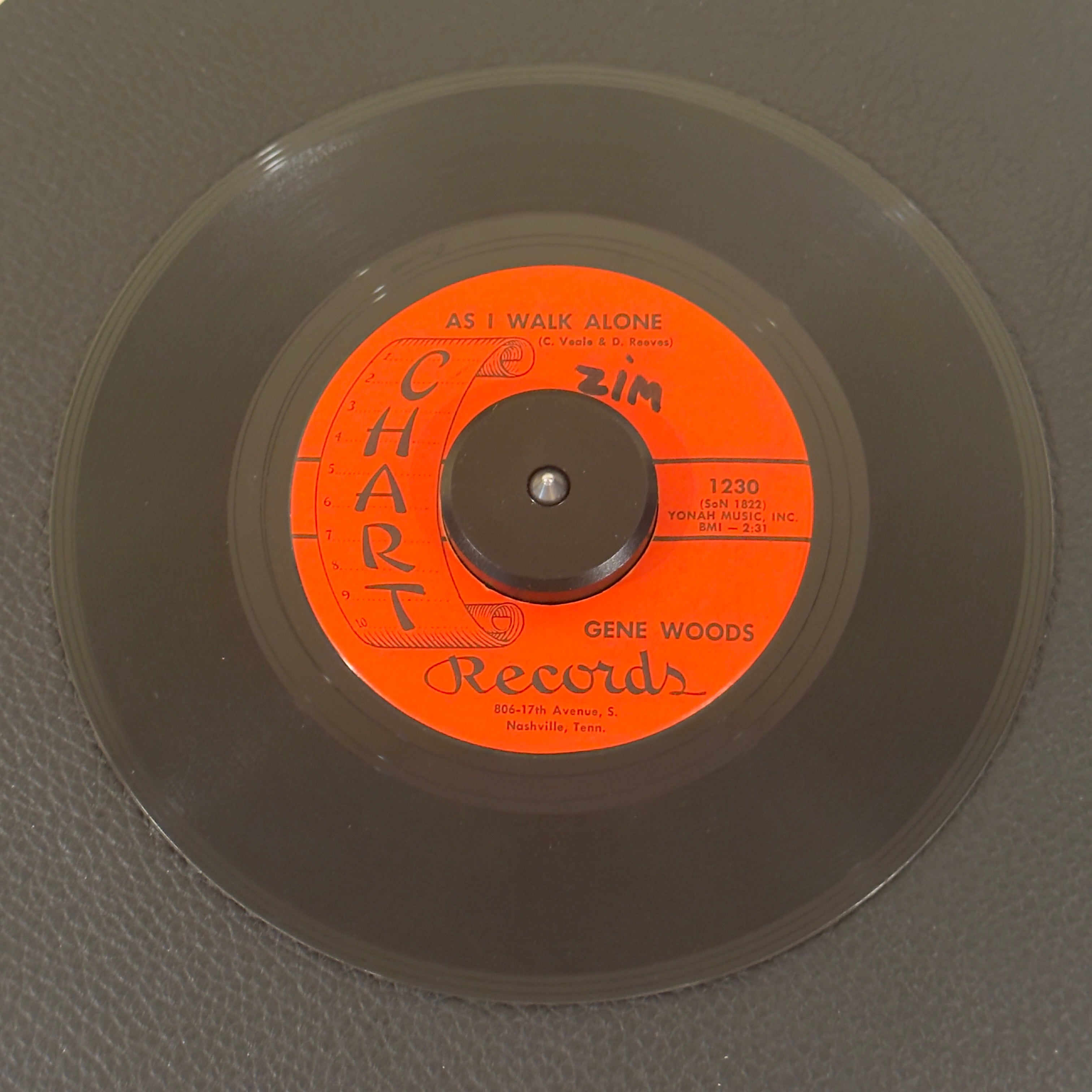 Gene Woods - Night World / As I Walk Alone