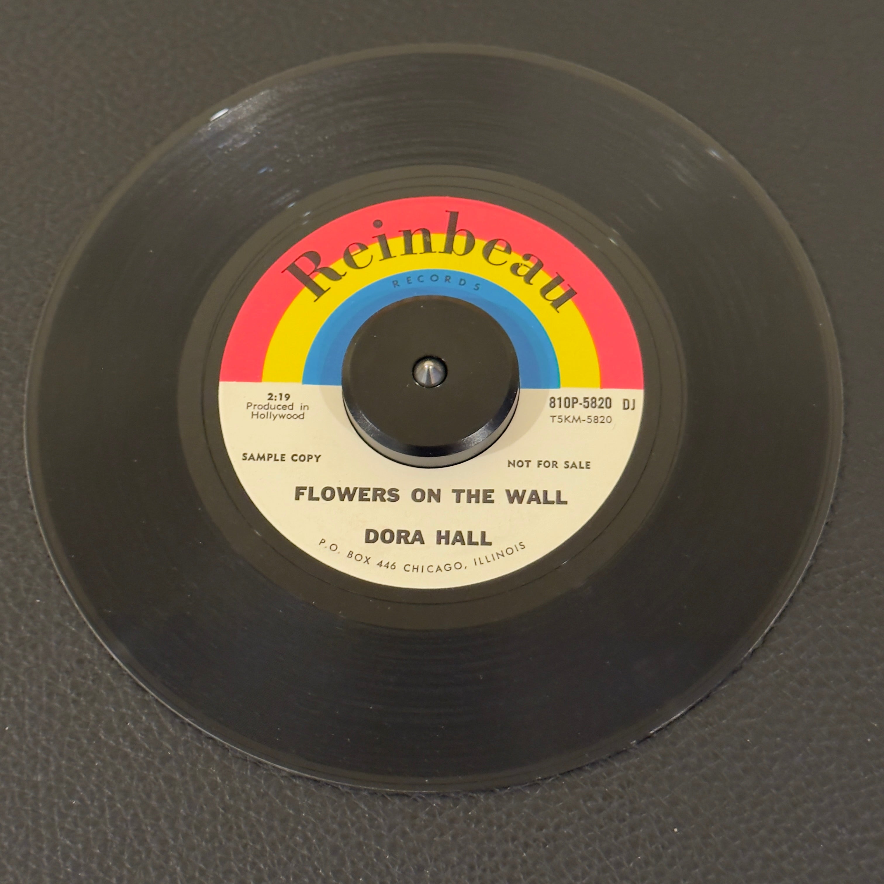 Dora Hall - So Long Baby / Flowers On The Wall