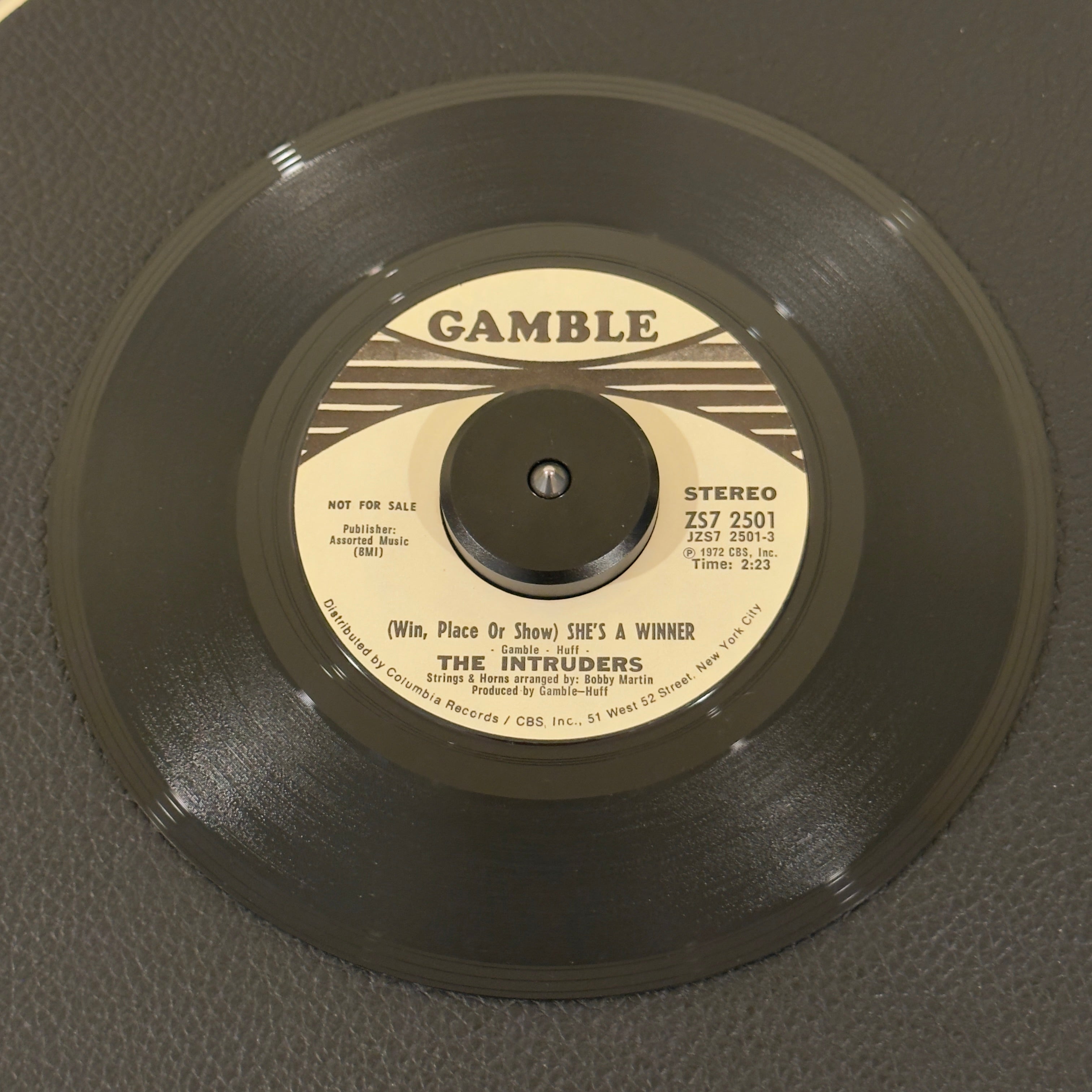 Intruders, The - Memories Are Here To Stay / (Win, Place Or Show) She'
