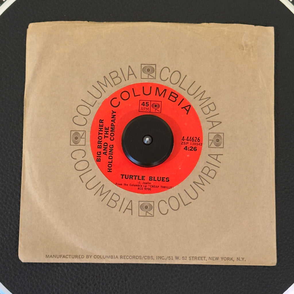 Big Brothers And The Holding Company - Piece Of My Heart / Turtle Blue