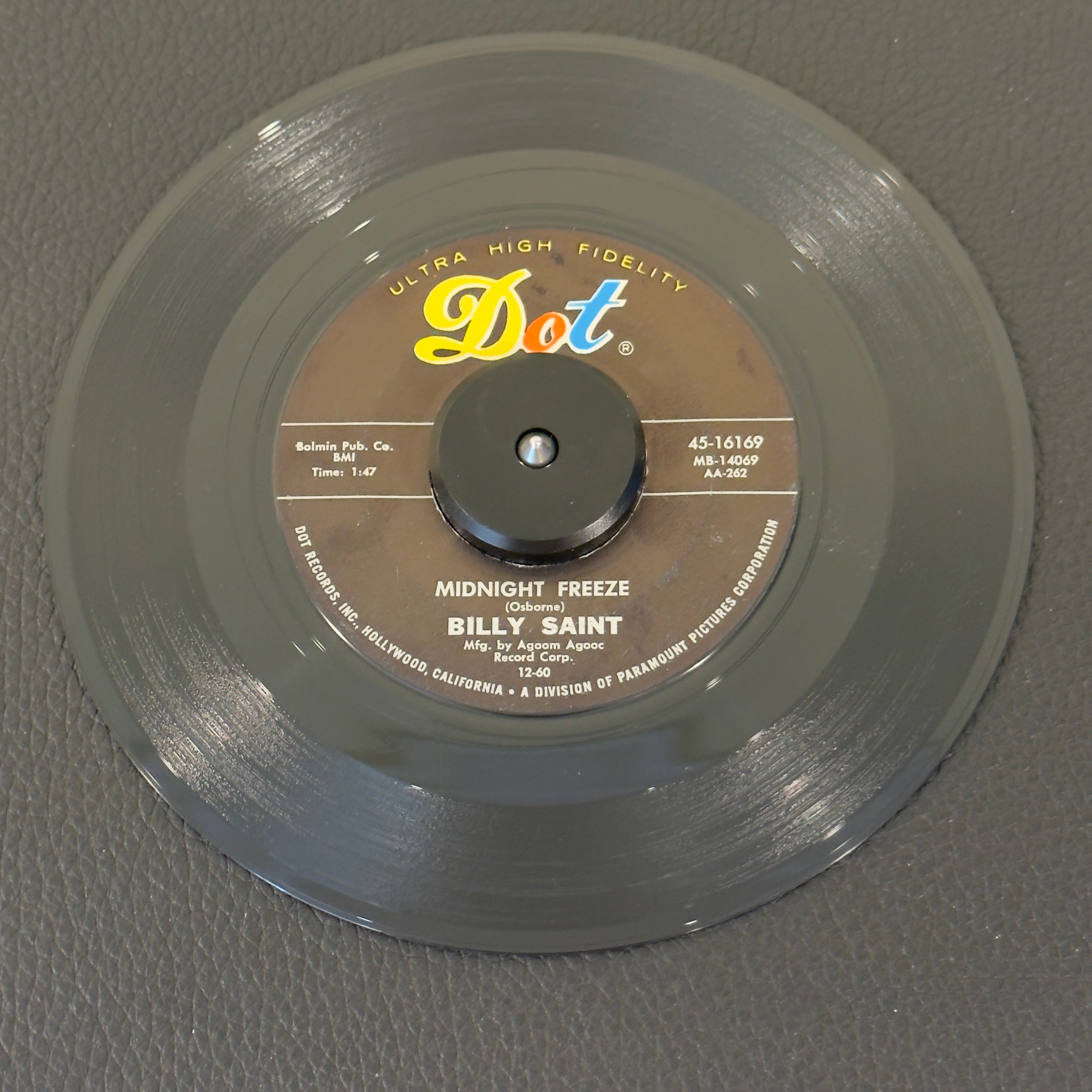 Billy Saint - Polly Ann / Midnight Freeze