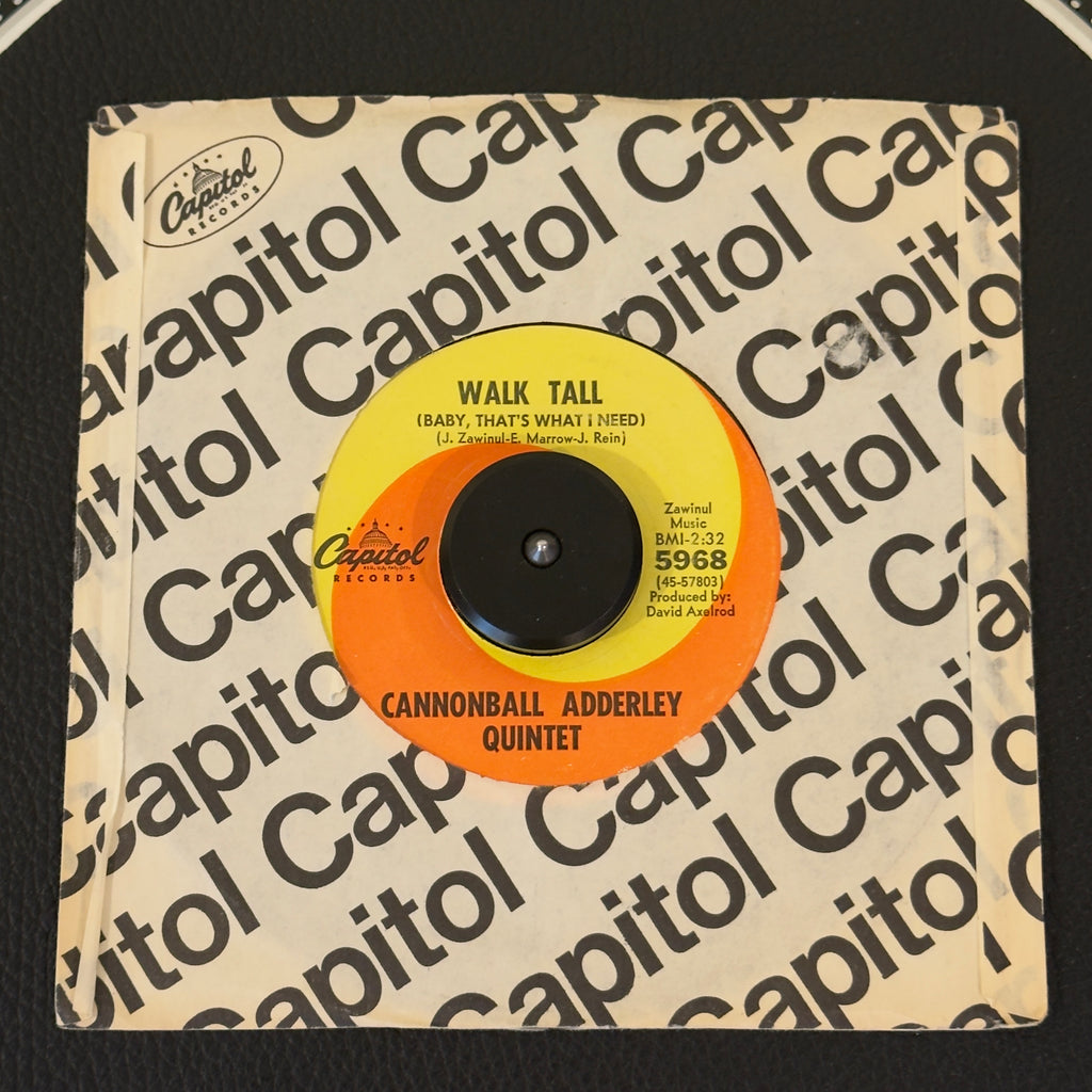 Cannonball Adderley Quintet - Walk Tall (Baby, That's What I Need) / D
