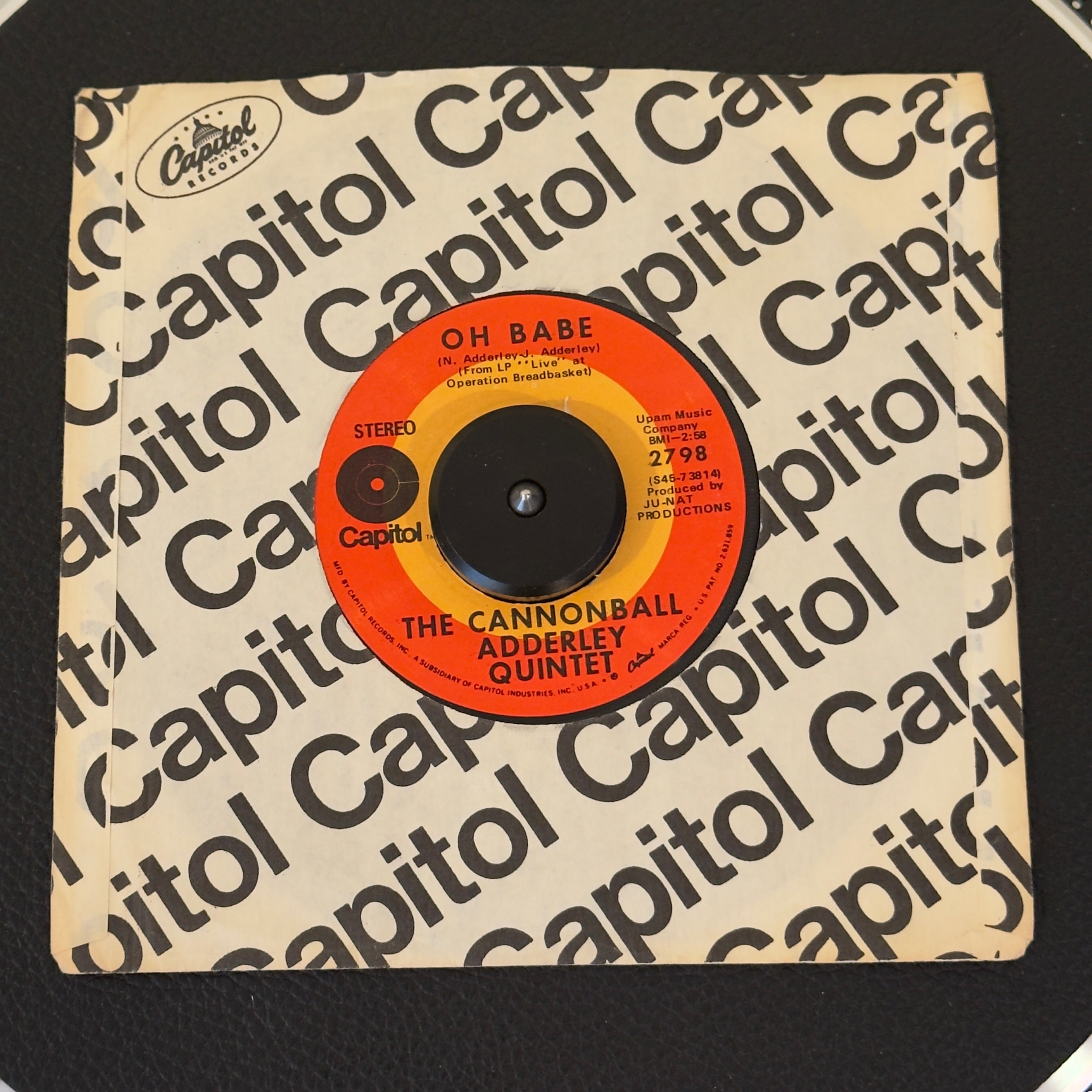 Cannonball Adderley Quintet - Oh Babe / Marabi