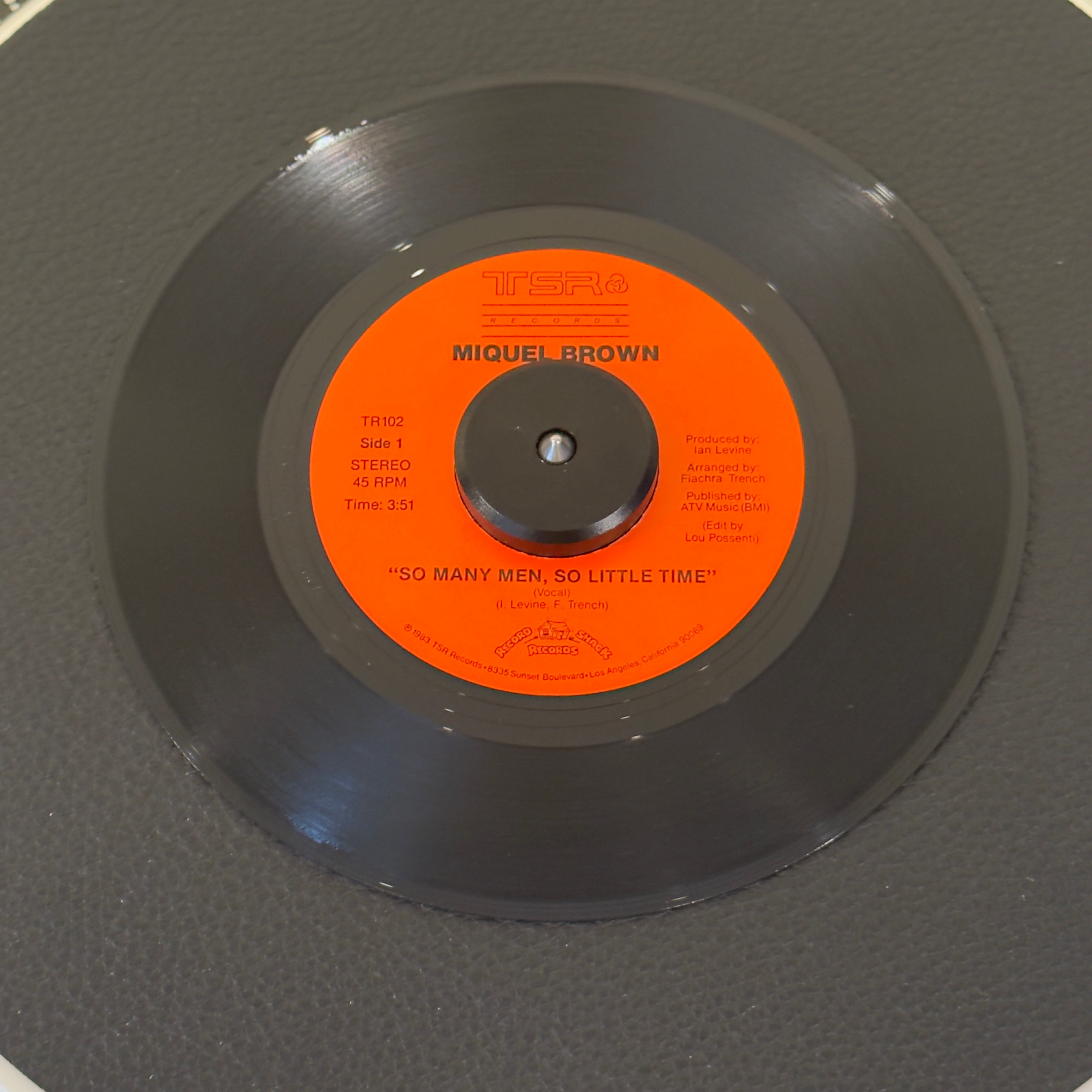 Miquel Brown - So Many Men, So Little Time (Vocal) / Instrumental