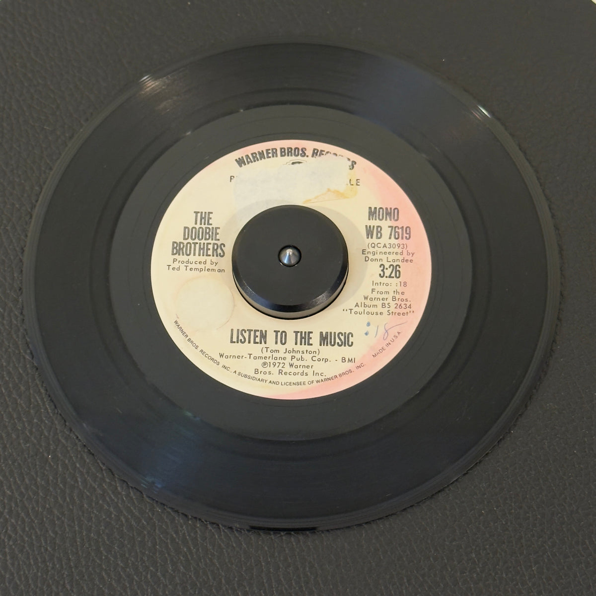Doobie Brothers, The – Listen To The Music (Mono) / (Stereo)