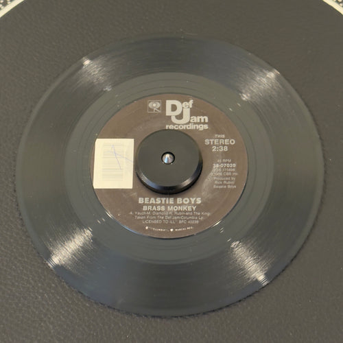 Beastie Boys – Brass Monkey / Posse In Effect record