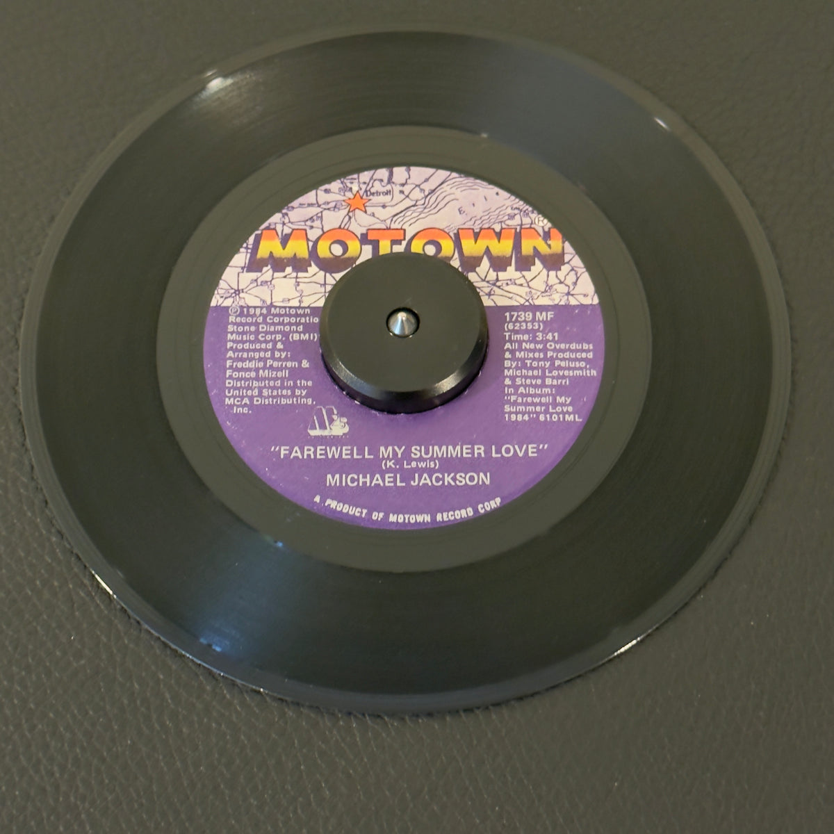 Michael Jackson – Farewell My Summer Love / Call On Me record