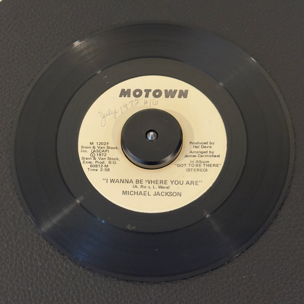 Michael Jackson – I Wanna Be Where You Are record