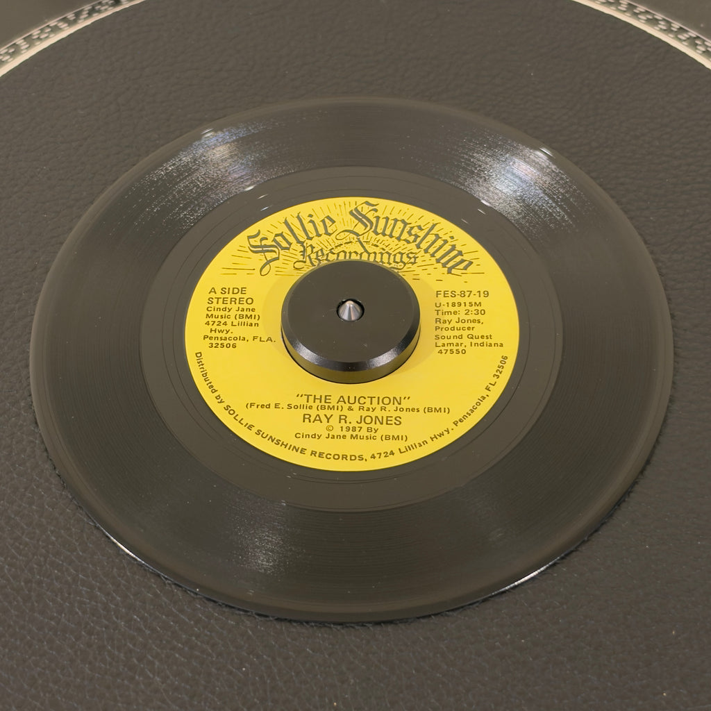 Ray R. Jones – The Auction / I Just Came In Here To Thank The Lord Again record