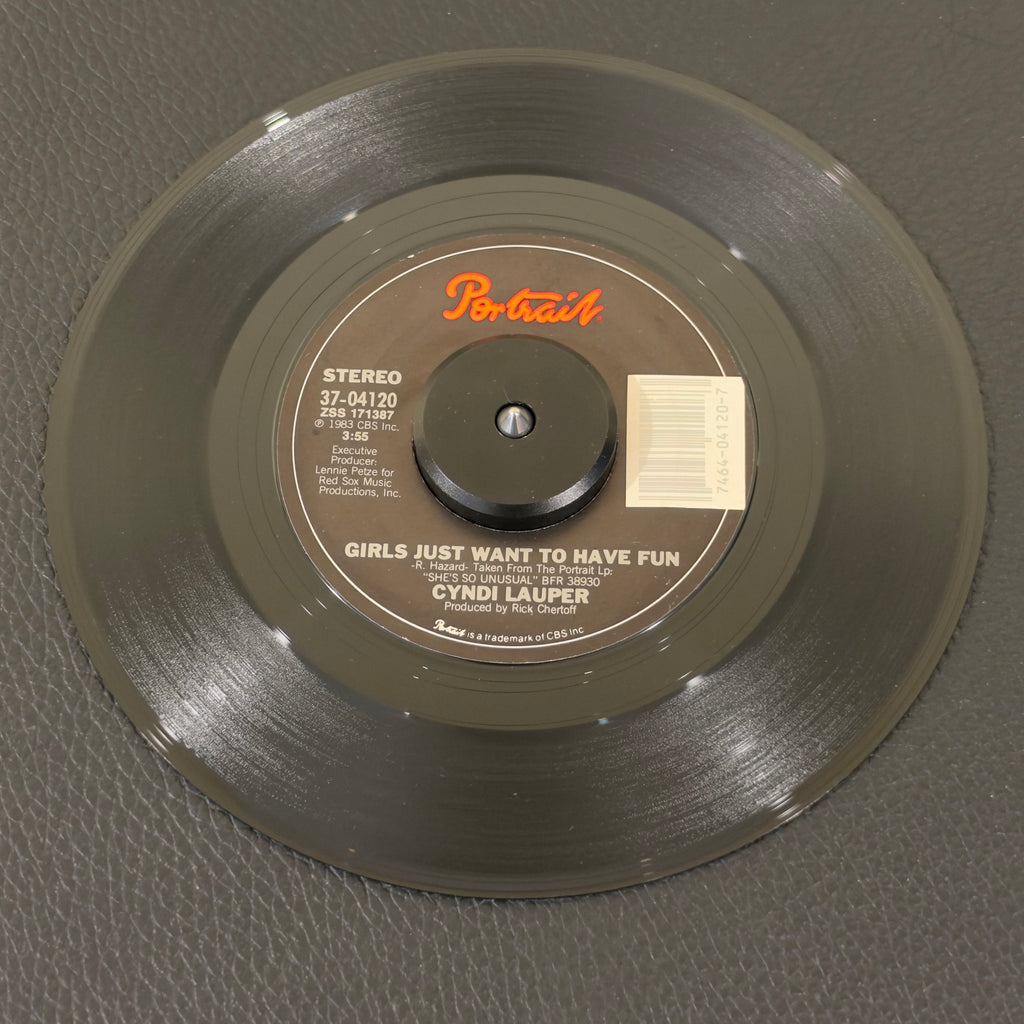 Cyndi Lauper – Girls Just Want To Have Fun / Right Track Wrong Train record