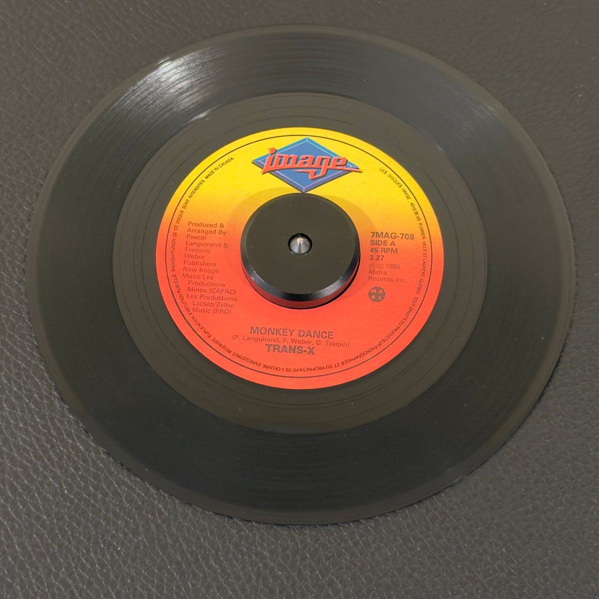 Trans-X – Monkey Dance / Hey Boy Get It Right record