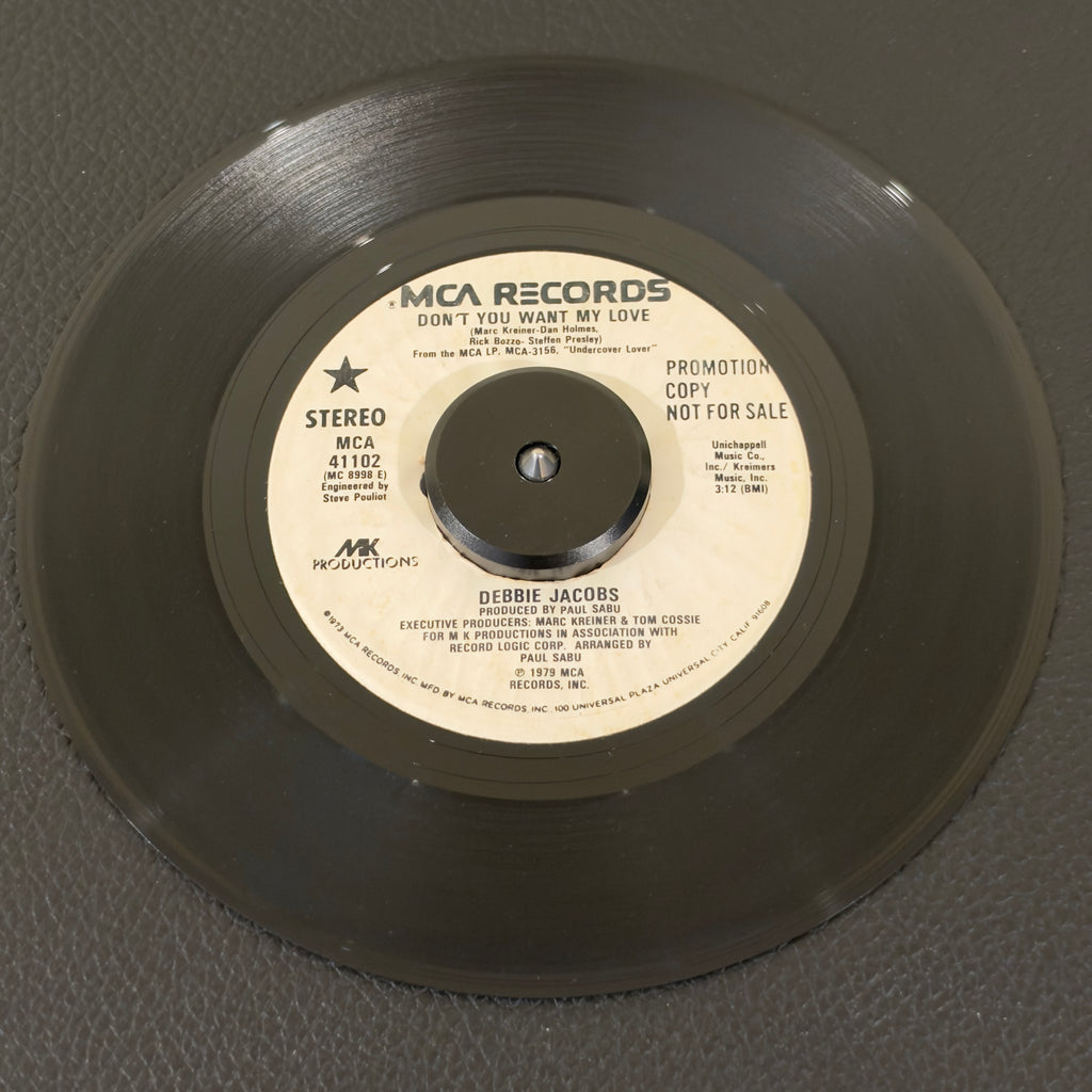 Debbie Jacobs – Don't You Want My Love / Don't You Want My Love record