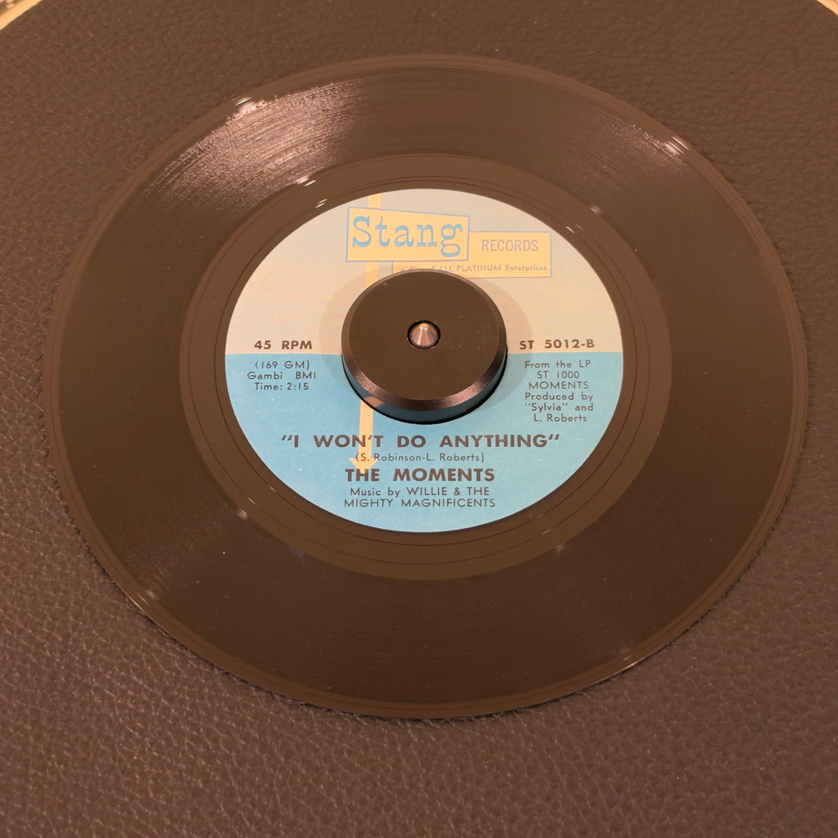 Moments, The – Love On A Two-Way Street / I Won't Do Anything