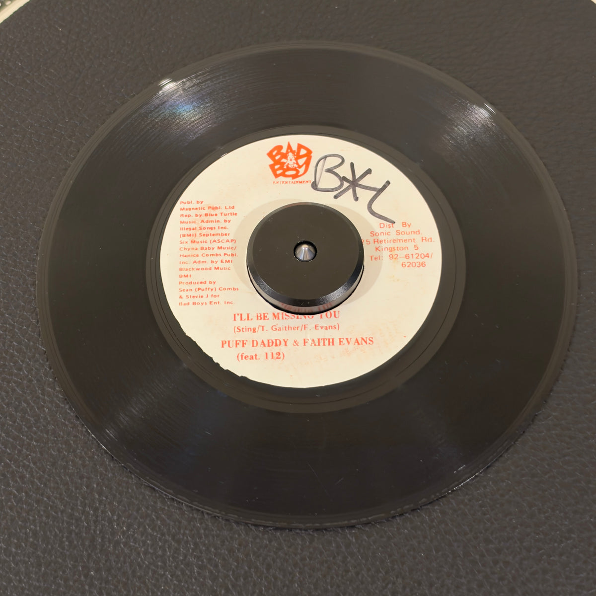 Puff Daddy & Faith Evans – I'll Be Missing You / (Instrumental) record