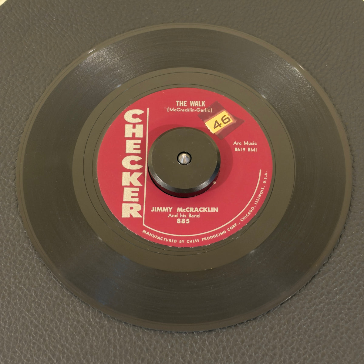Jimmy McCracklin And His Band – The Walk / I'm To Blame record