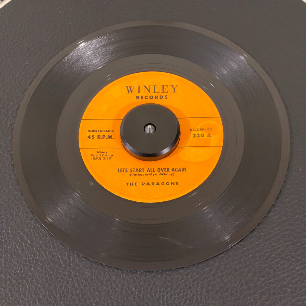 Paragons, The – Let's Start All Over Again / Stick With Me Baby record
