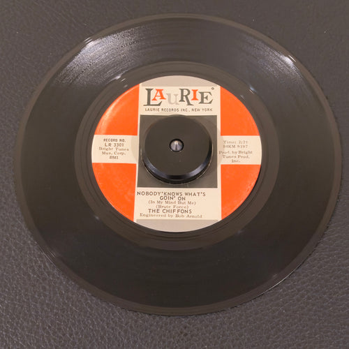 Chiffons, The – Nobody' Knows What's Goin' On (In My Mind But Me) / Did You Ever Go Steady? record