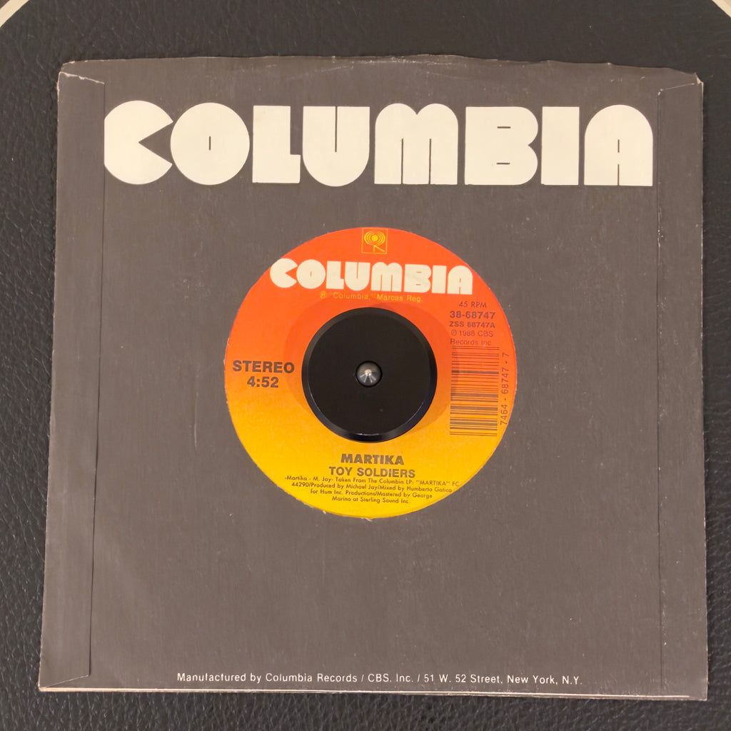 Martika - Toy Soldiers / Exchange Of Hearts
