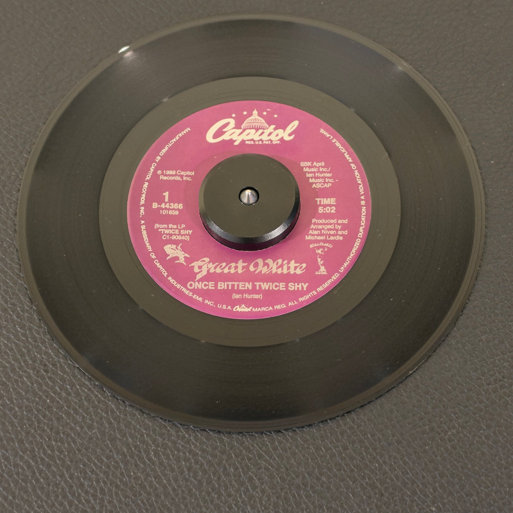 Great White – Once Bitten Twice Shy / Slow Ride record