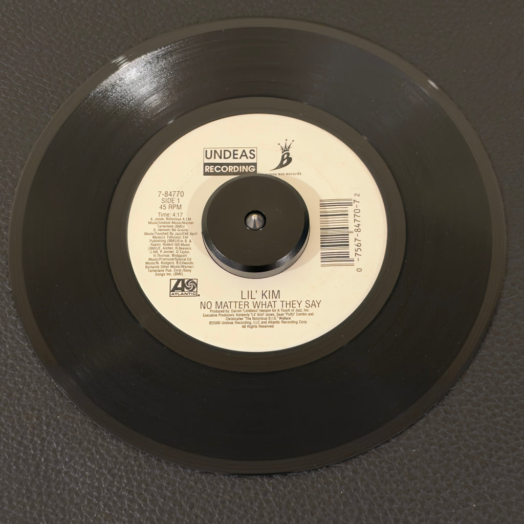 Lil' Kim – No Matter What They Say / Single Black Female record