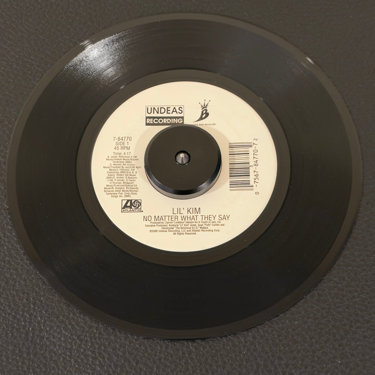 Lil' Kim – No Matter What They Say / Single Black Female record