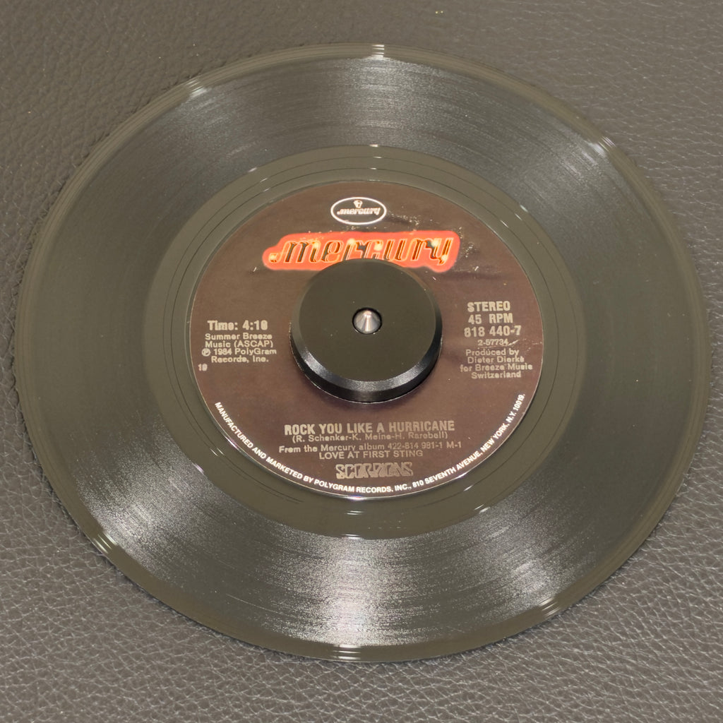 Scorpions – Rock You Like A Hurricane / Coming Home record