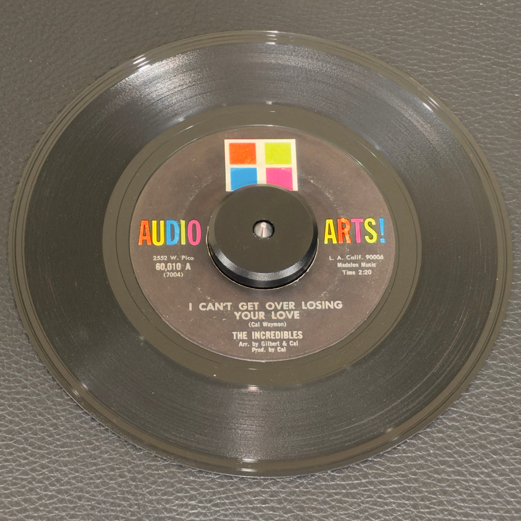 Incredibles, The – I Can't Get Over Losing Your Love / (I Love You) For Sentimental Reasons record