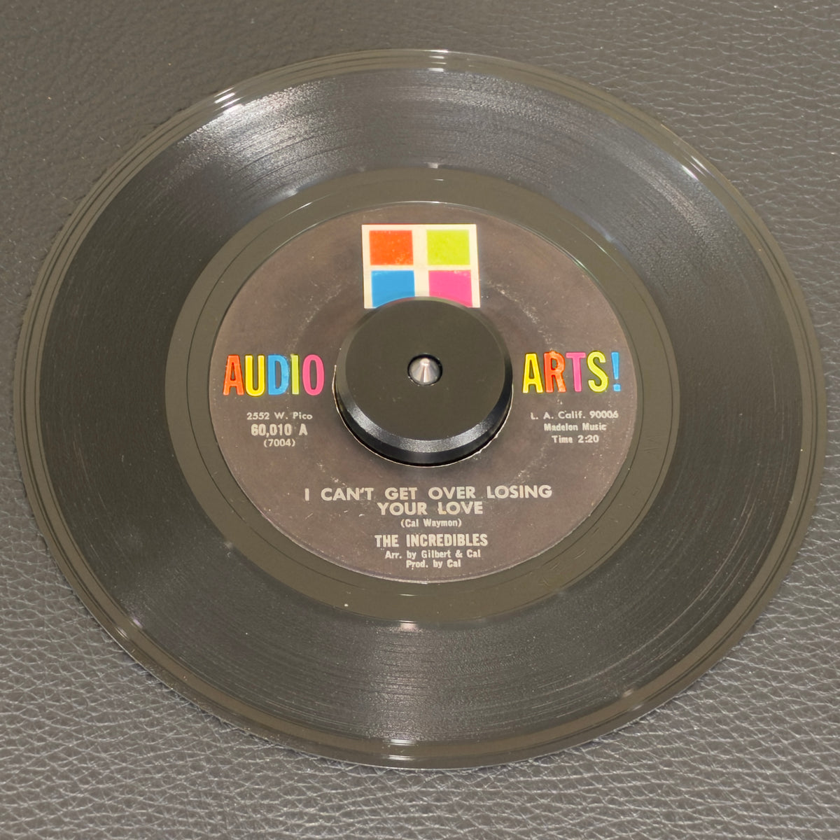 Incredibles, The – I Can't Get Over Losing Your Love / (I Love You) For Sentimental Reasons record