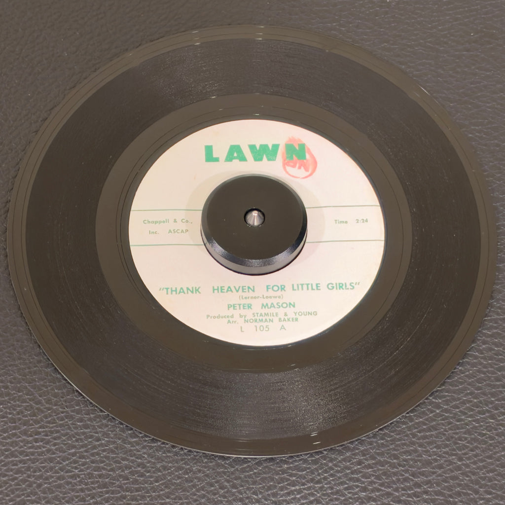 Peter Mason – Thank Heaven For Little Girls / Lonely Drummer Boy record