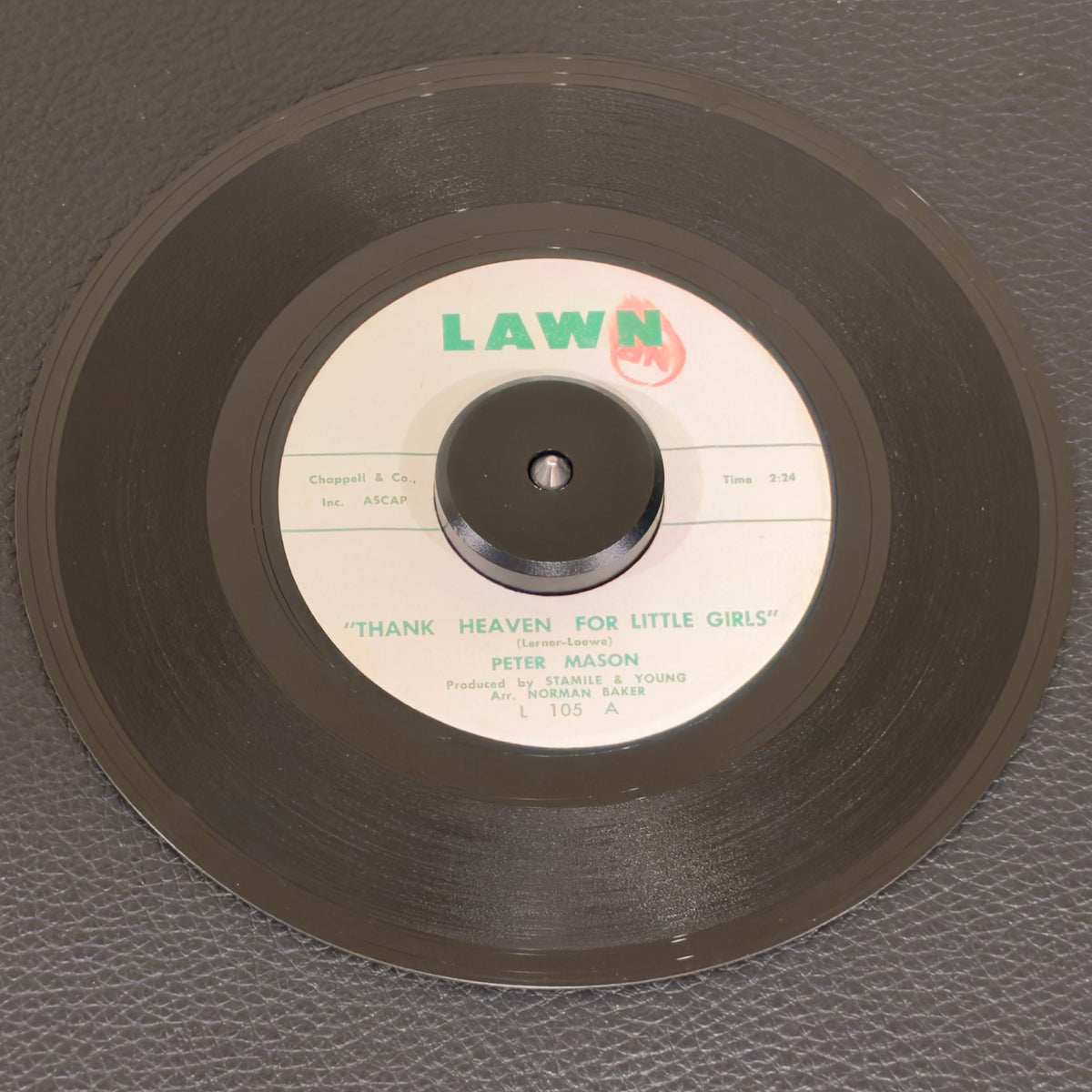 Peter Mason – Thank Heaven For Little Girls / Lonely Drummer Boy record