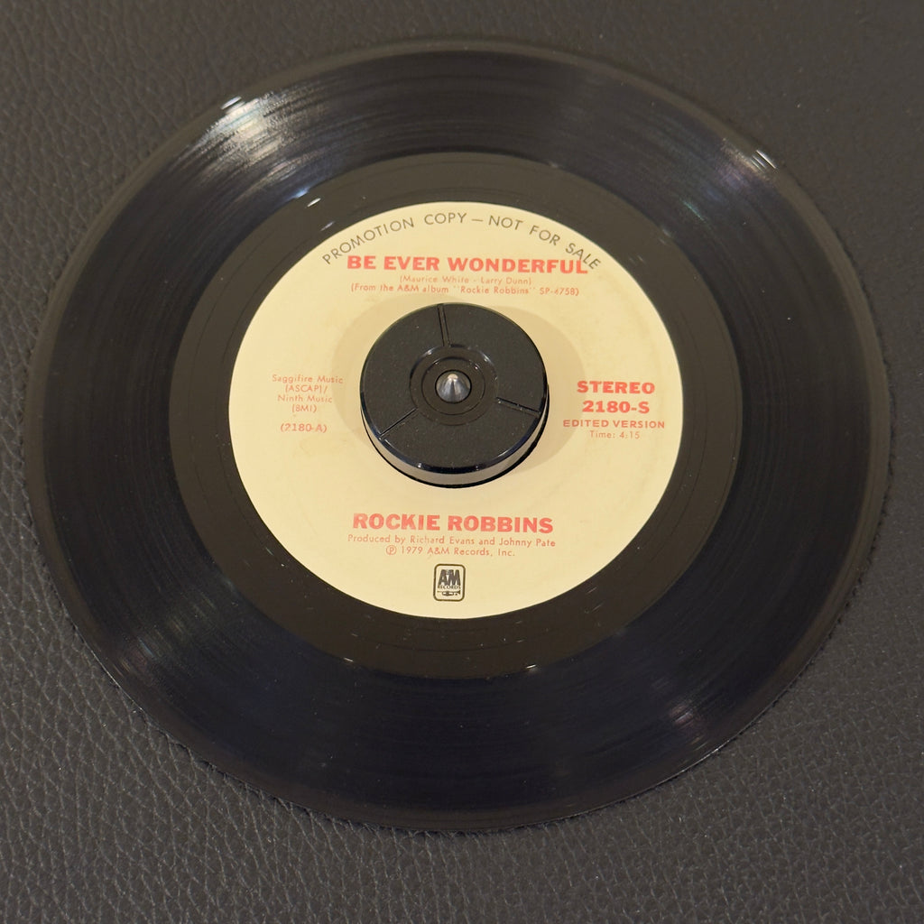 7" vinyl record by Rockie Robbins featuring "Be Ever Wonderful/If Ever I Lose You", released on A&M Records (2180-S), in VG (Very Good) condition, classic analog collectable for turntable playback. Promo Copy!  Original A&M sleeve included.