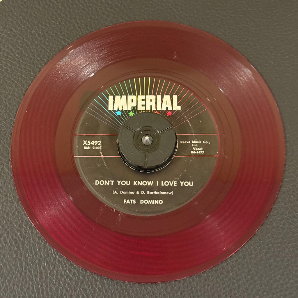 Fats Domino - Yes, My Darling / Don't You Know I Love You