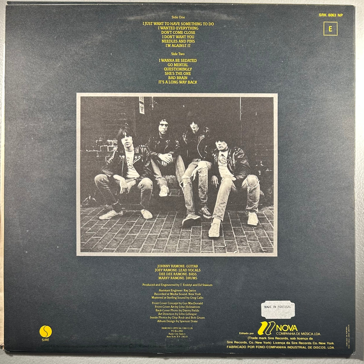 Ramones – Road To Ruin – LP Vinyl
