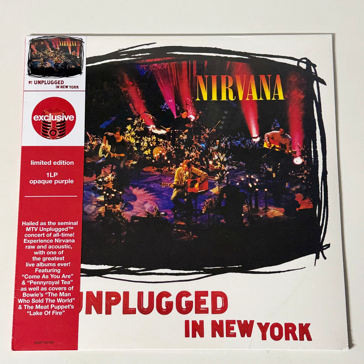 Nirvana – MTV Unplugged In New York – LP Vinyl record
